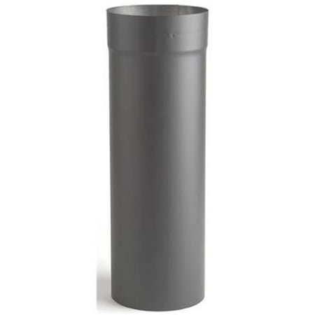 

Selkirk Corporation 2824B 8 Inch x 18 Inch Heat-fab 22-ga Welded Black Stovepipe Slip Connector Adjusts 4 Inch To 16 Inch