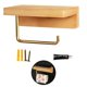 thumbnail image 5 of Injueey Práctico y práctico soporte montado en la pared para baño, portarrollos de baño con bandeja para estante Juegos de accesorios de baño, 5 of 6