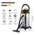 thumbnail image 2 of Wet and Dry Shop Vac, 10.5 Gallon Heavy Duty Wet/Dry Vac Blower, Portable Shop Vacuum with Attachments for Workshop Garage Jobsite Car, 2 of 9