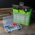thumbnail image 4 of Stalwart Small Part Organizer Toolbox for Hardware, Tackle or Crafts, Green, 4 of 7