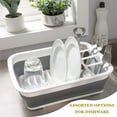 thumbnail image 2 of Kitchen Details Collapsible Dish Rack, 2 of 6