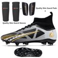 thumbnail image 3 of Botas de fútbol FG/TF para hombre, zapatillas de fútbol sala profesionales unisex para niños, zapatillas de fútbol para entrenamiento al aire libre y césped para niños, 3 of 5