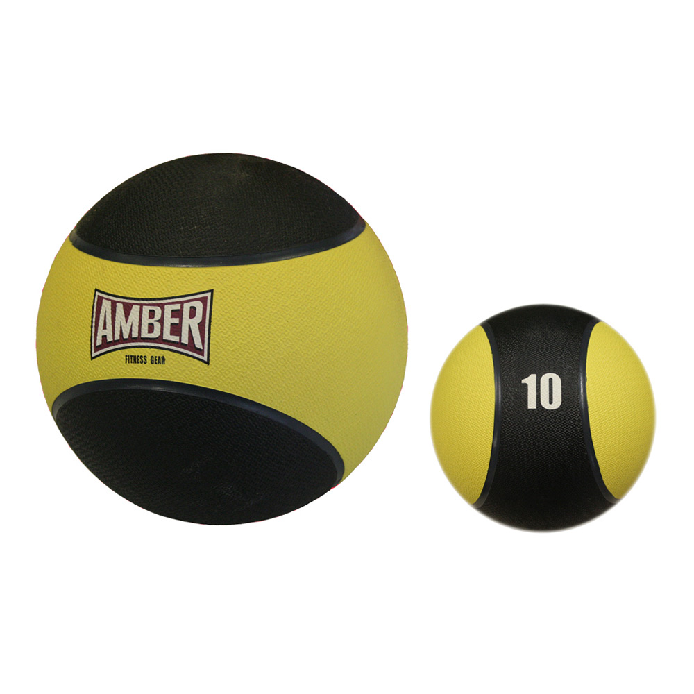 Rubber Bouncing Medicine Ball 10 lb