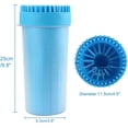 thumbnail image 2 of Dog Paw Cleaner Pet Foot Scrubber with Soft Silicone Brushes Portable Foot Cleaning Cup, 2 of 5