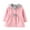 Pink, variant on Miluxas Baby Girls Formal Coat Toddler Kids Hooded Woolen Jacket Fall Winter Outwear