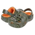thumbnail image 4 of Capelli New York Toddler Boys Injected Eva Clog with Faux Berber Lining, Green Combo, Size 4/5, 4 of 4