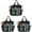 Black 3PCS, variant on 2 Pack Mesh Shower Caddy Portable for College Dorm Room Essentials, Shower Caddy Dorm with Multi-Pocket Large Capacity for Beach, Swimming, Gym, Travel