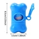 thumbnail image 3 of Dispensador de bolsas de caca con forma de hueso - Clip portátil y duradero - para correas, fácil acceso a las bolsas - para paseos al aire libre, 3 of 8