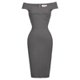 thumbnail image 1 of BP Sexy Mujeres Retro Vintage Fuera del Hombro Caderas-Envuelto Bodycon Lápiz Vestido ZefeiWu 8390615844840, 1 of 1