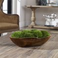 thumbnail image 3 of Uttermost Kinsale Centre de Table en Bois de Teck Mousse et Mousse Vert/bois, 3 of 3