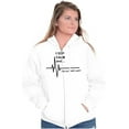 thumbnail image 4 of Keep Calm Funny EMT Humor Zip Up Hoodie Men's Women's Brisco Brands L, 4 of 6
