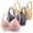 Multicolor1, variant on KyCheLot Women 3 Pack Everyday Bras Elegant Embroidery Wireless Breathable Comfy Push up Bra