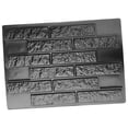 thumbnail image 1 of Wall Wall Mold Form DIY Production Recyclable Wear Resistant ABS Plastic Concrete Forms for Garden Home Decoration, 1 of 7