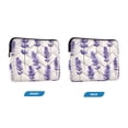 thumbnail image 7 of FORMRS 15"-15.6" Laptop Sleeve Protective Case Soft Carrying Quilted Computer Bag Cover, Lavender Pattern, 7 of 7