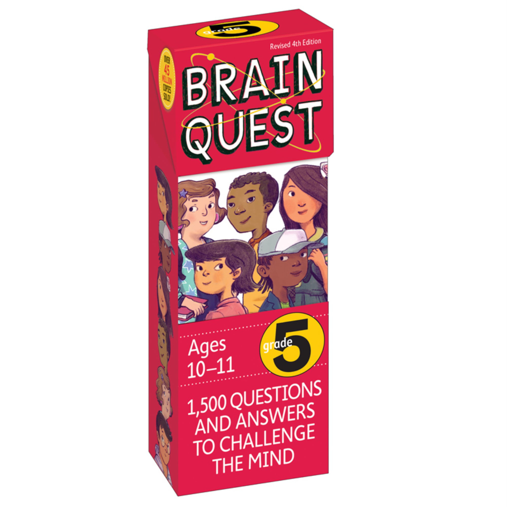 Brain Quest Decks Ser.: Brain Quest Grade 4 2012, Book, Other for sale online Revised 4th Edition : 1,500 Questions and Answers to Challenge the Mind by Susan Bishay and Chris Welles Feder 