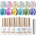 thumbnail image 1 of Esmalte de uñas Born Pretty Cat Magnetic Eye Gel 7 ml x 6, 1 of 9