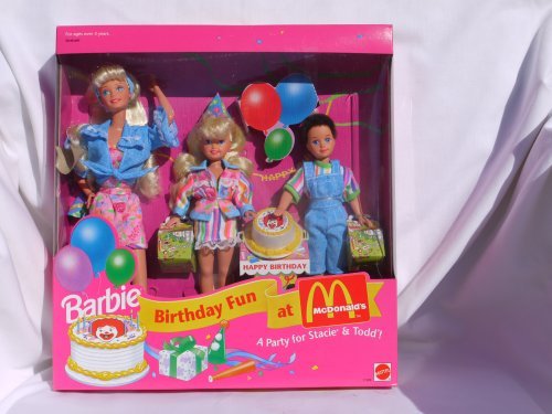 barbie birthday fun at mcdonalds