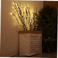 thumbnail image 3 of WHAMVOX 2pcs 20 Branch Lights With Led Lights For Cozy Home Christmas Decoration Battery Design For Warm Atmosphere, 3 of 8