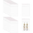 thumbnail image 1 of Sacs en Cellophane Transparents Refermables 3x4'' 200 Pcs Sacs Auto-Adhésifs 2mil Sacs en Poly Scellables OPP pour Biscuits Collations Noix Bracelet Chocolat Porte-Clés Savon, 1 of 5