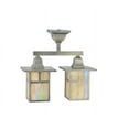 thumbnail image 5 of Meyda Tiffany 109152 Hyde Park T Mission 2 Light 16" Wide Semi-Flush Linear Ceiling, 5 of 7
