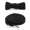 Black, variant on 1pair Double Layers Flat Boot Shoe Laces Strings Black for Sneakers Tennis Shoes