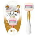 thumbnail image 1 of BIC Maquinillas de Afeitar Desechables Soleil Glide 5 Hojas 2 Unidades, 1 of 7
