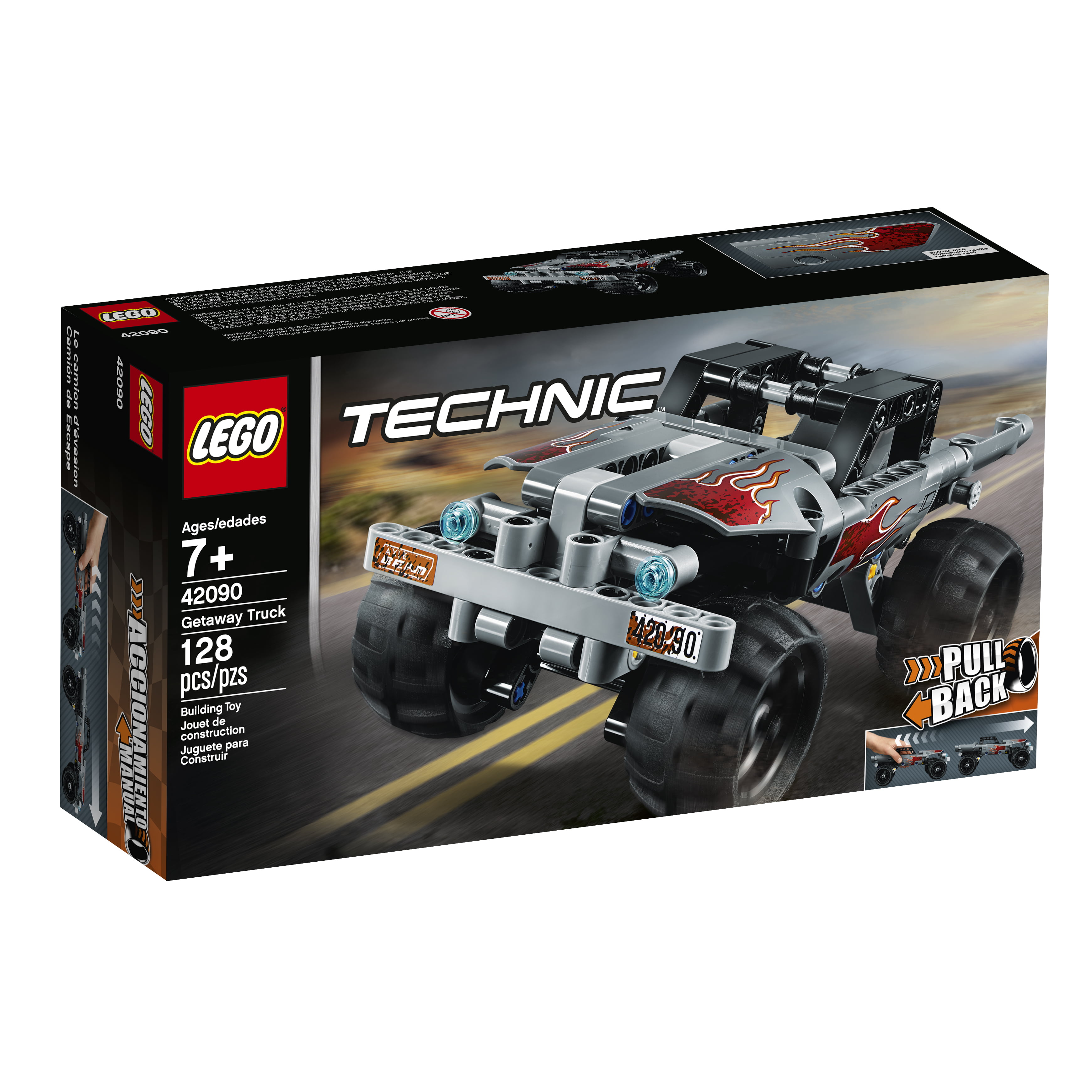 tackle Duchess fordelagtige LEGO Technic Getaway Truck 42090 - Walmart.com