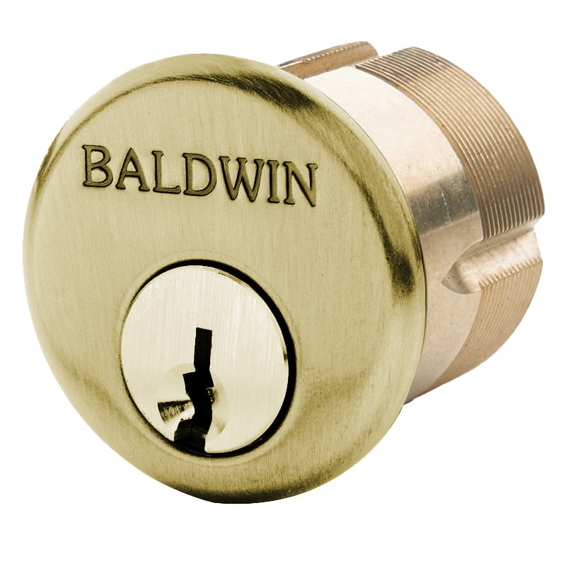 Baldwin 8323264 1.25 in. Mortise Cylinder C Keyway, Satin Chrome -  Walmart.com