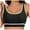 Dark Gray, variant on Women Sport Bra Swimsuit Top - Swim Bra Bikini Top Only Scoop Neck Bathing Suit 2025 Swimwear