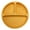 Yellow, variant on D-GROEE Suction Toddler Plates Grid Partitions - BPA Free Food Grade Silicone- Microwave & Dishwasher Safe Baby Suction Plate
