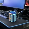 thumbnail image 3 of FNYOXU Bluetooth Speaker Bluetooth Speaker, 360° HD Surround Sound W/Bass, 9D Cinema Level Stereo, Portable Lightweight Wireless Travel Speakers with LED Light and 800mA Battery, 3 of 4