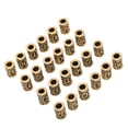 thumbnail image 3 of Dreadlocks Hair Beads, Alloy Fashionable Vintage Style Beard Jewelry Beads 24pcs Exquisite Perfect Size Unique Patterns  For Daily Use Gold, 3 of 8