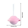 thumbnail image 2 of 2-Pcs Food-Grade Silicone Popsicle Mold Set - Ice Ball & Snow Cone Maker, Dishwasher Safe & Lollipop Shapes for Summer Treats, Homemade Ice Cream, and Healthy Snacks, 2 of 5