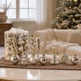 thumbnail image 4 of LOWLHOME Christmas Ornament Set Assorted Hanging Baubles Gift Box Variety Shaped Tree Decorations For Holiday Party, 4 of 7