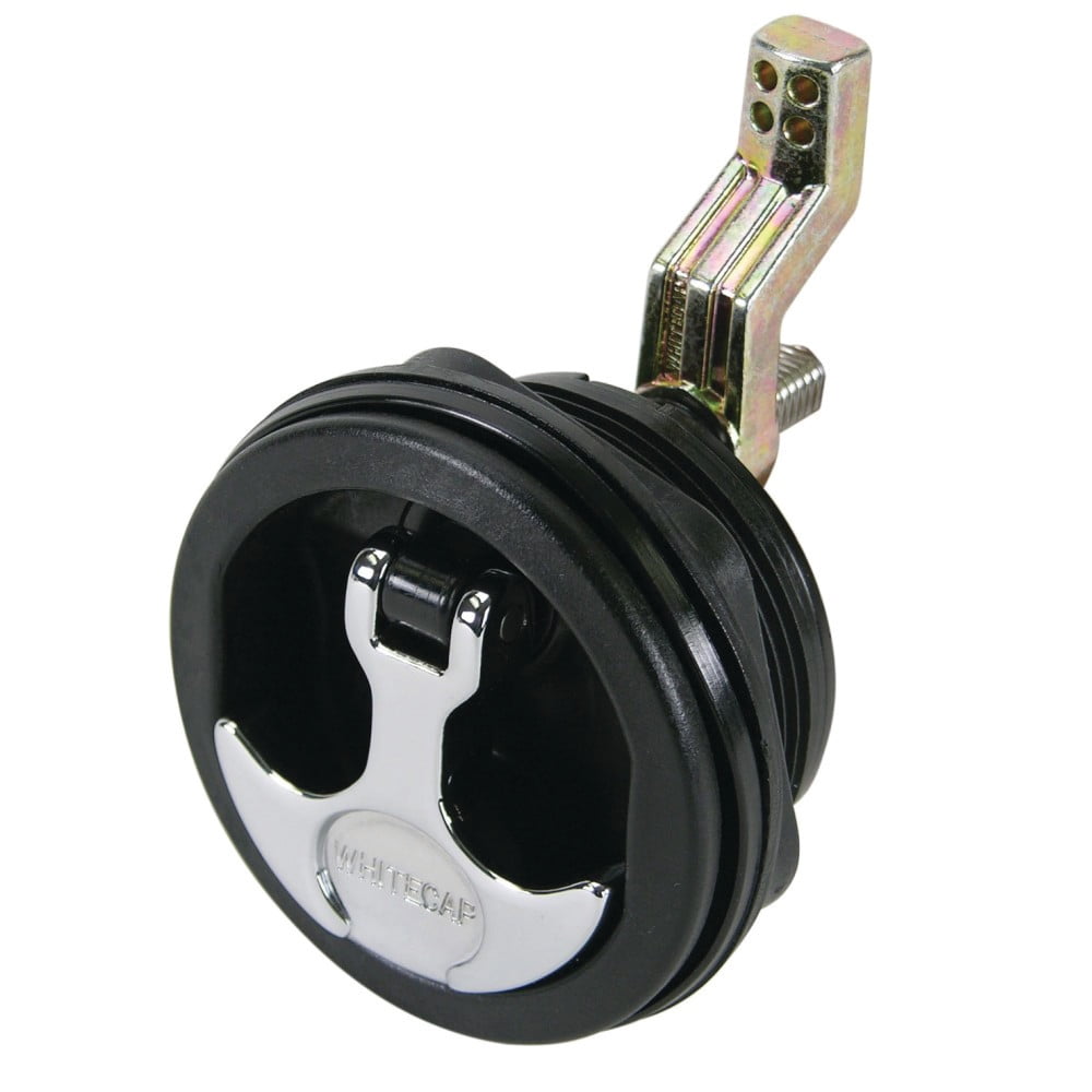 Whitecap S0226BC THandle Latch with Keyed Lock Black
