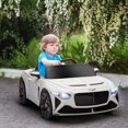 thumbnail image 2 of Aosom Bentley Bacalar Licensed, Electric RC Car for Kids, Toddler Ride on Toys Gift, White, 2 of 9