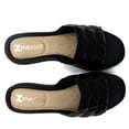 thumbnail image 4 of Sandalia Para Mujer Zmexico 1701 negro 22.5, 4 of 4