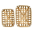 thumbnail image 2 of Casual Elements, Hand Woven, Water Hyacinth, Tobacco Baskets, Set of 2, 2 of 5