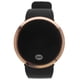 thumbnail image 1 of Reloj electrónico de pulsera de aleación LED para hombre y mujer, con pantalla táctil, digital, ideal como regalo de cumpleaños (correa negra dorada) (negro), 1 of 6