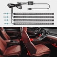 thumbnail image 4 of Tira de luces LED para interior de coche, 72 LED RGB, luz ambiental, 4 of 5