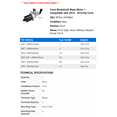 thumbnail image 2 of Front Windshield Wiper Motor 1 - Compatible with 2014 - 2018 Kia Forte 2015 2016 2017, 2 of 2