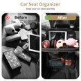 thumbnail image 2 of Organizador LUCMO para asiento trasero de coche con soporte para tableta, 2 unidades, negro, 2 of 8