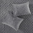 thumbnail image 6 of Madison Park Harper King/Cal King 3 Piece Velvet Quilt Set in Grey, 6 of 6