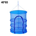 thumbnail image 4 of Hanging Storage Air Drying Net Foldable Mesh Vegetable fishing Dishes Mesh, 4 of 5