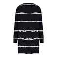 thumbnail image 5 of Dress Clearance Sale! pstuiky Dresses for Women, Women Long-Sleeved Sweatshirt Loose Crew Neck Dress Printed Hoodie Dress Jumper Dress with Pockets Leisure Black M, 5 of 5