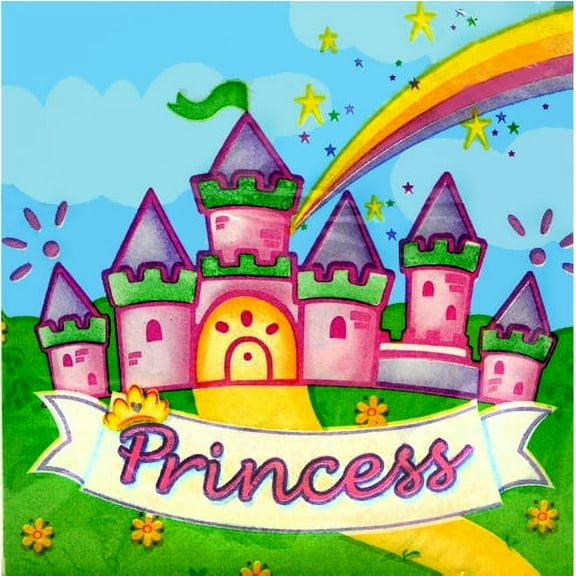 Princess Castle Lunch Napkins (16ct)