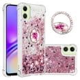thumbnail image 1 of GANGXUN Funda Glitter Líquida para Samsung Galaxy A07 con Anillo Brillante, TPU Antichoques y Esquinas Reforzadas, Soporte, 1 of 6
