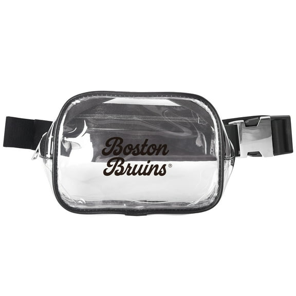 Boston Bruins Clear Belt Bag