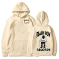 thumbnail image 4 of Sudadera con capucha de Death Row Records para primavera y otoño, sudadera con capucha de forro polar, moda para hombres y mujeres, sudaderas con capucha holgadas, ropa de calle de hip hop, 4 of 4