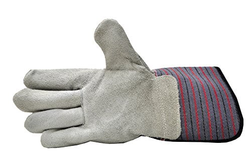 Premium Goat Leather with Fleece Lining Driver Gloves Vgo 2Pairs 0℃/32℉ or Above Mens Winter Warm Work Gloves Size M, 2Colors, GA2152F